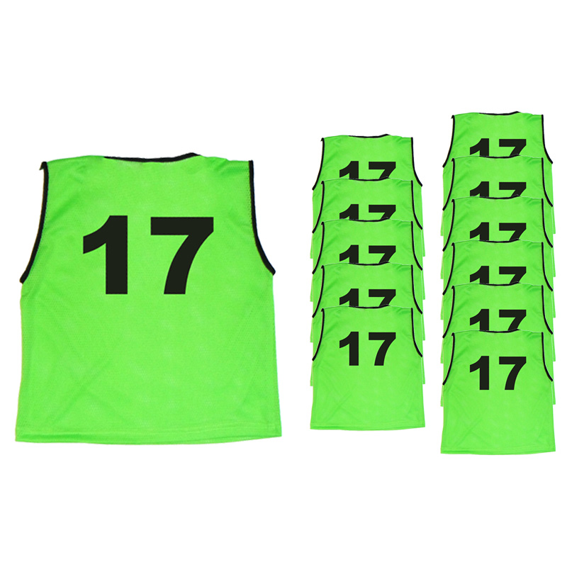 Mesh Numbered Bibs (Set of 11 Bibs)